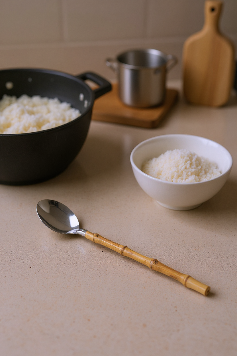 Mundo - Bambu Saplı Pilav Kaşığı 28*7,5cm