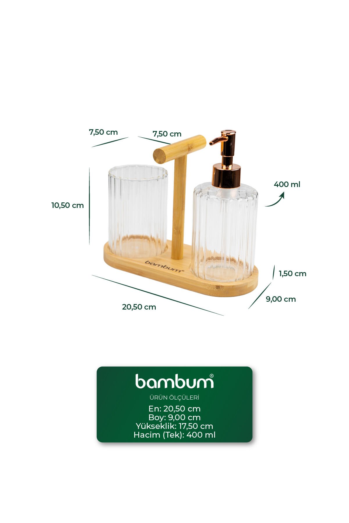 Vento - 2'li Sabunluk Set Rose