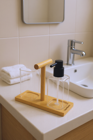 Vento - 2'li Sabunluk Set Silver