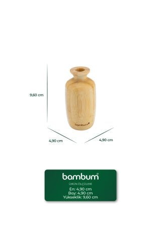 Lodi - Bambu Vazo 9,6*4,9cm