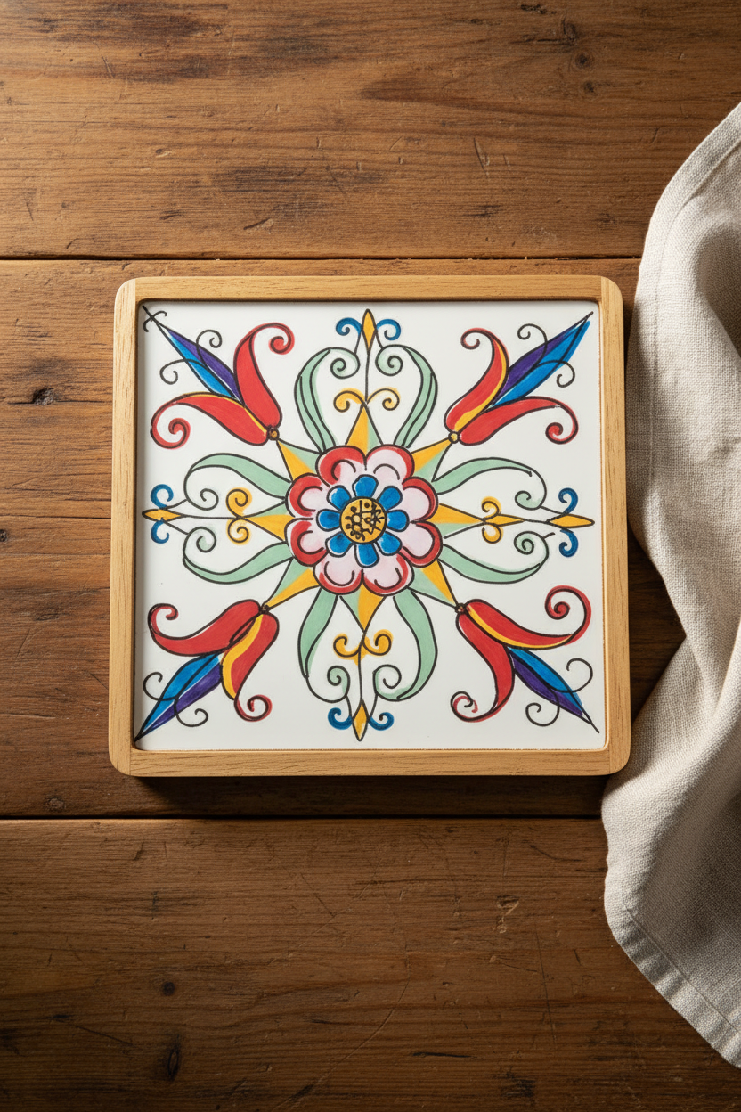 Gura - Kare Tepsi Lale Büyük