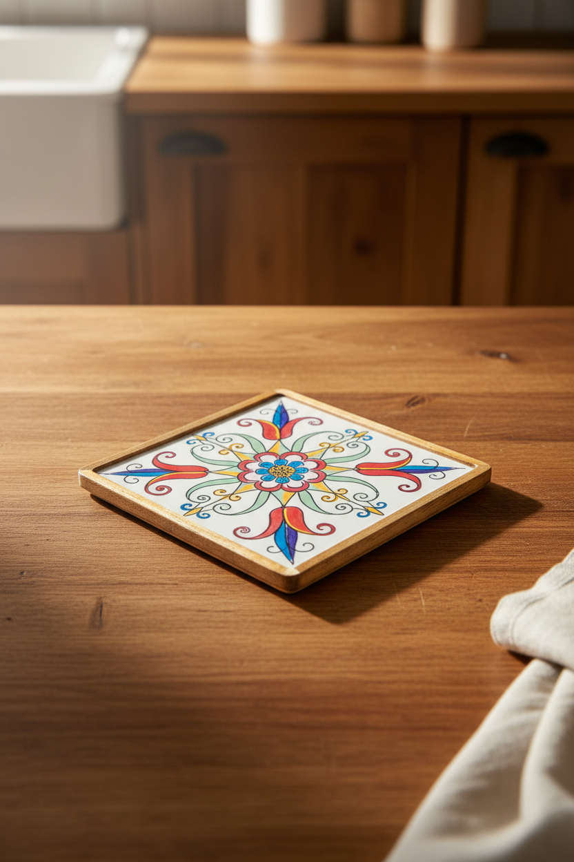 Gura - Kare Tepsi Lale Büyük