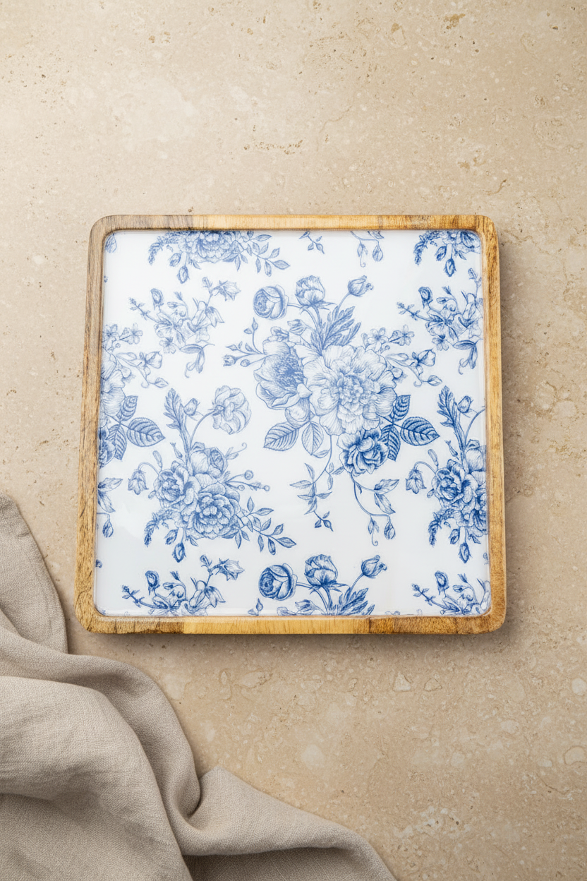 Gura - Kare Tepsi Gül Büyük