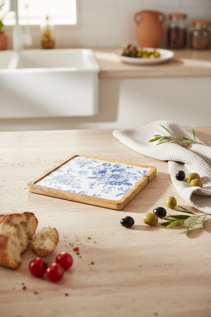 Gura - Kare Tepsi Gül Küçük