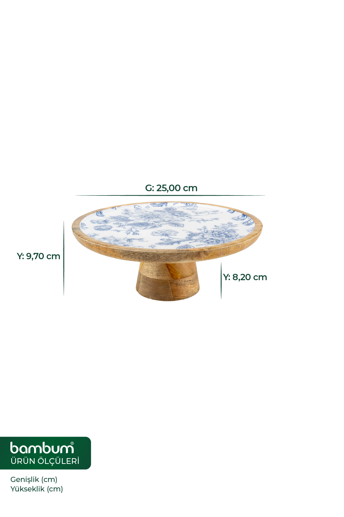 Gura - Ayaklı Sunum Gül Küçük