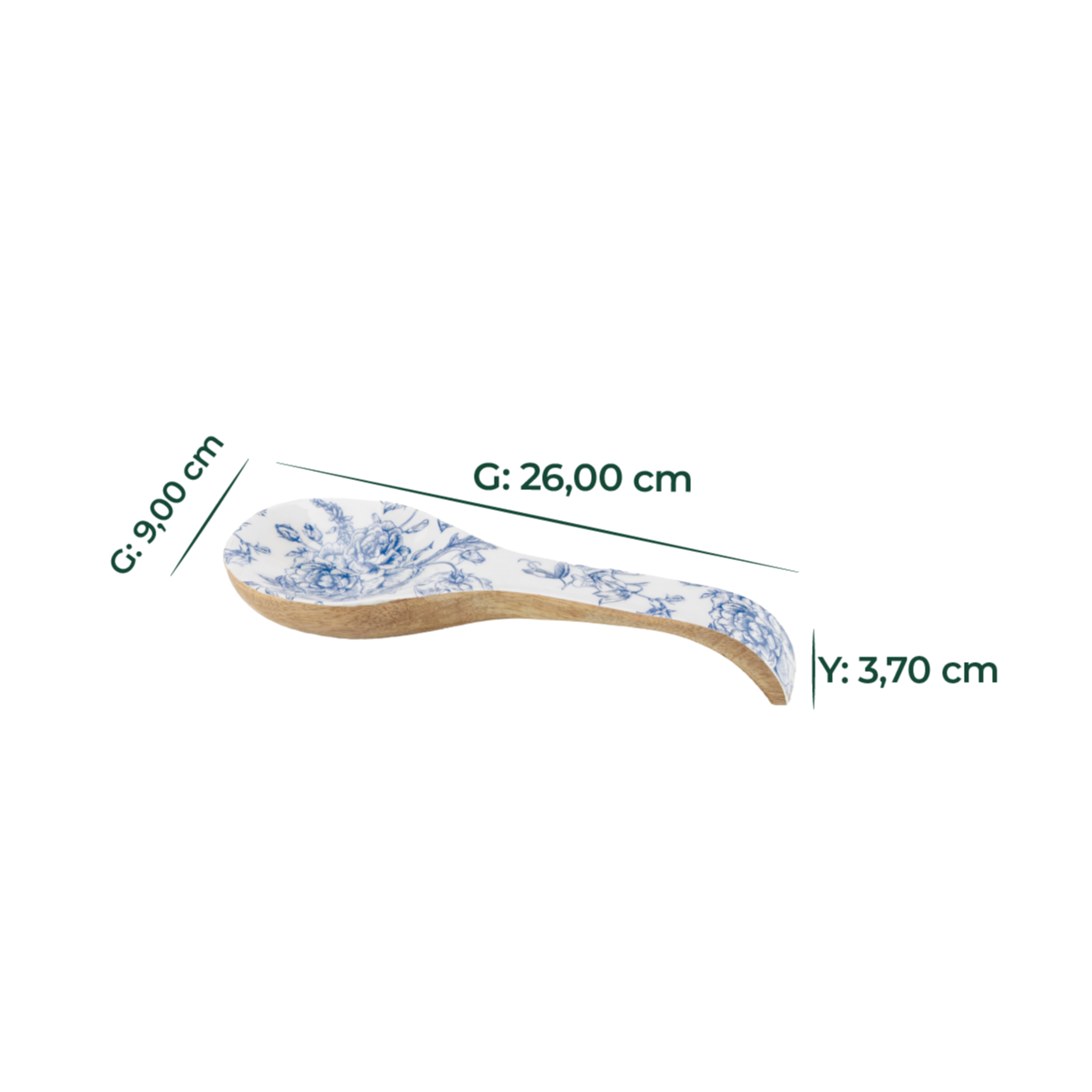 Gura - Kirli Kaşık Altlığı Gül