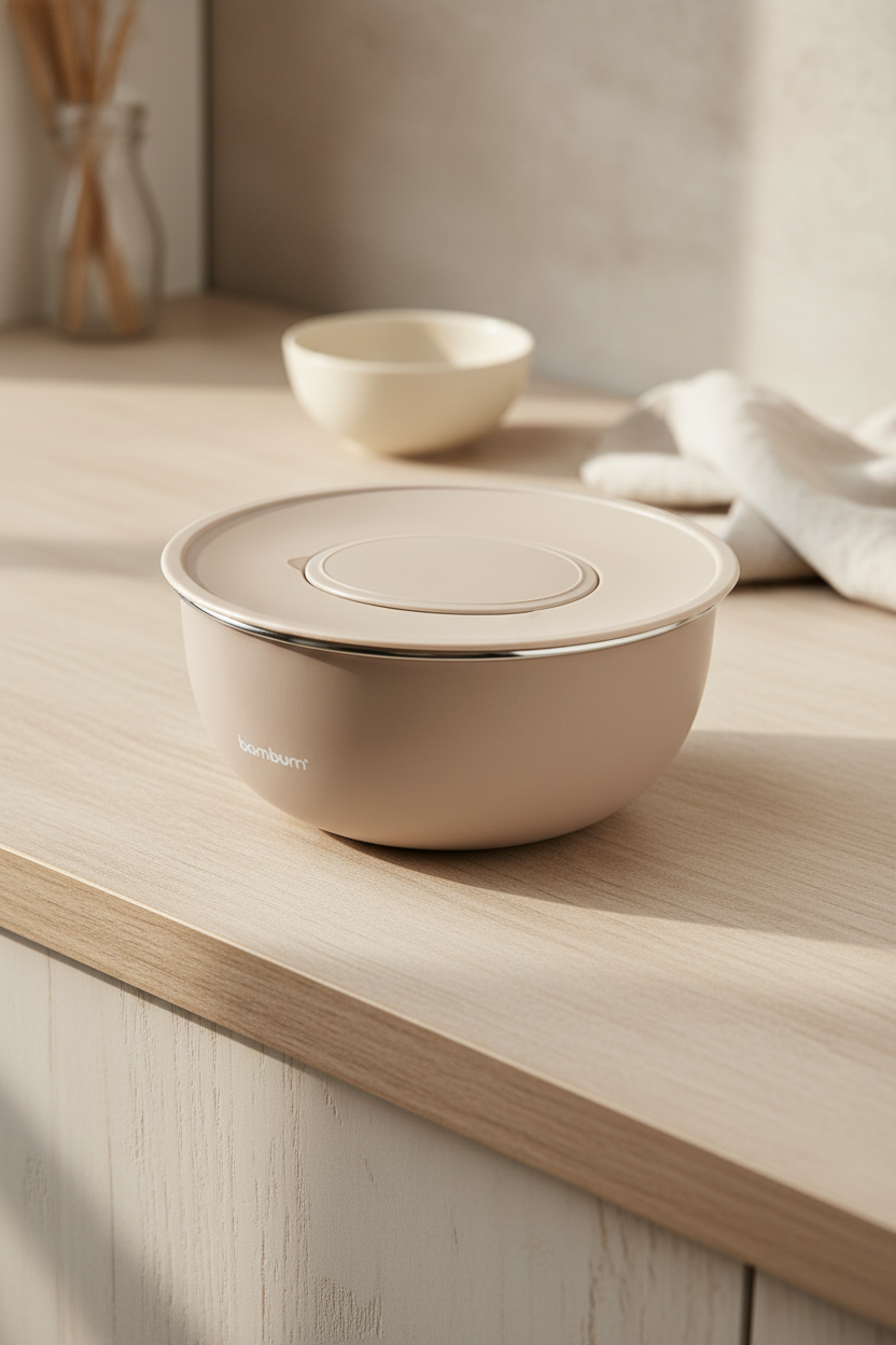 Nostalji -  Karıştırma Kabı Toprak 24 cm