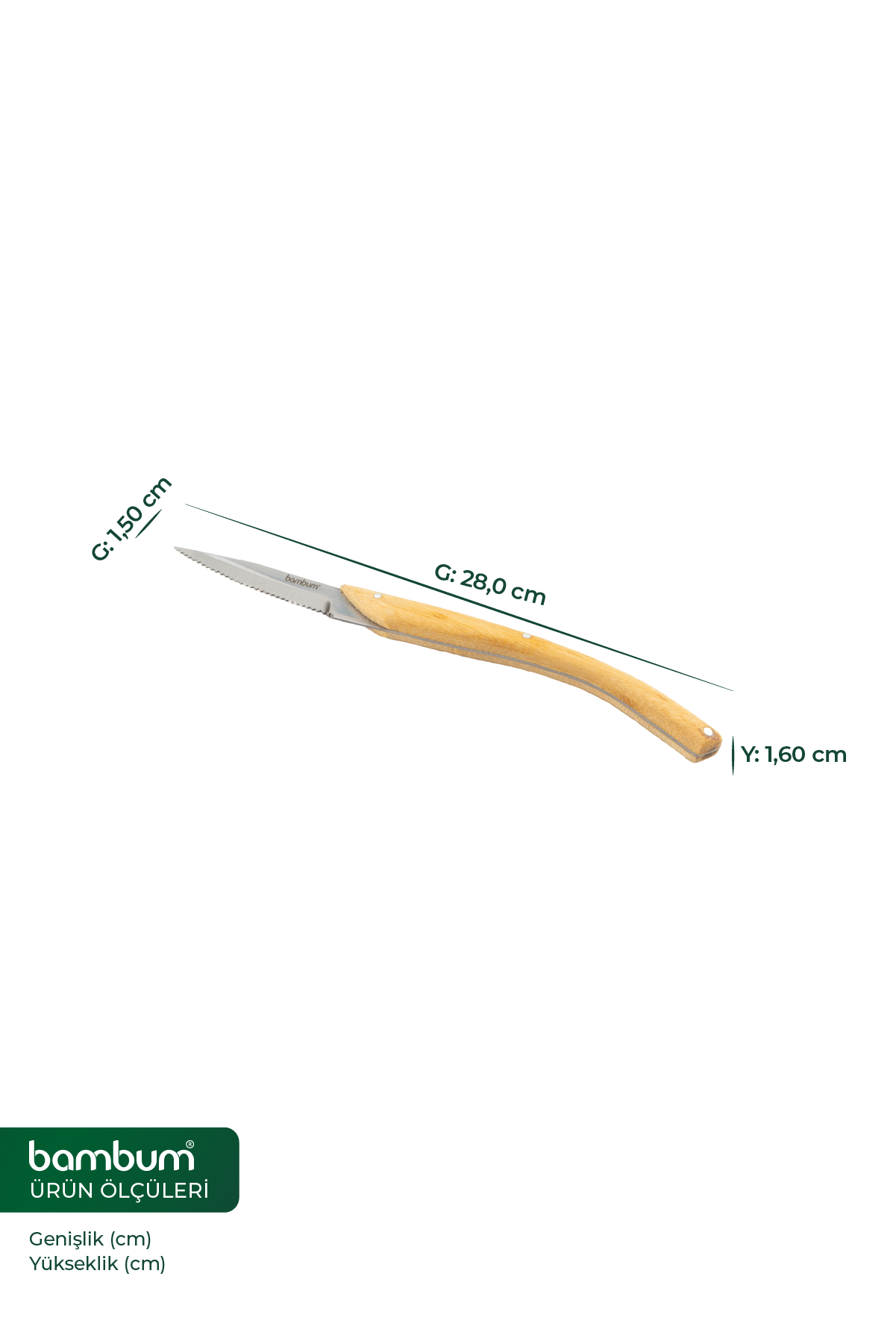 Argentino - Steak Bıçağı Büyük