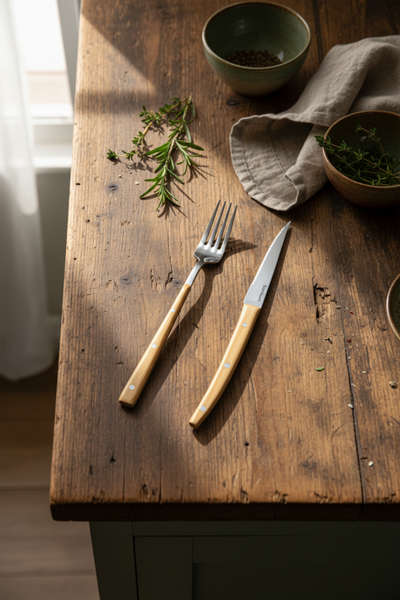 Spartan - Steak Çatal Bıçak Seti