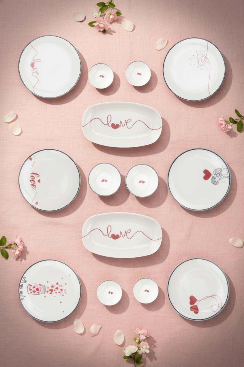 Moderna - 14 Parça Kahvaltı Takımı Teamo