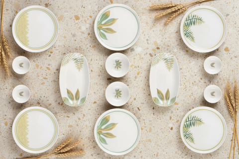 Moderna - 14 Parça Kahvaltı Takımı Figaro