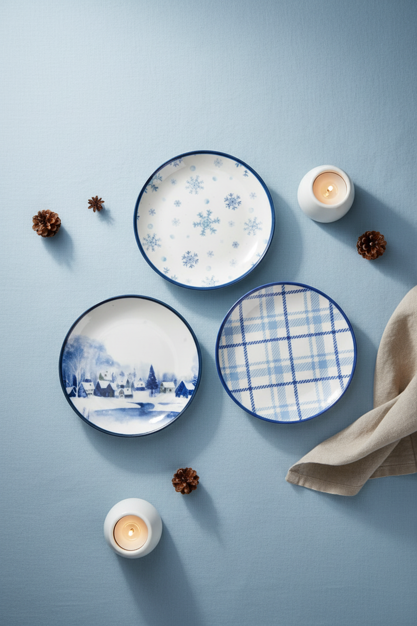 Moderna - 14 Parça Kahvaltı Takımı Winter Time