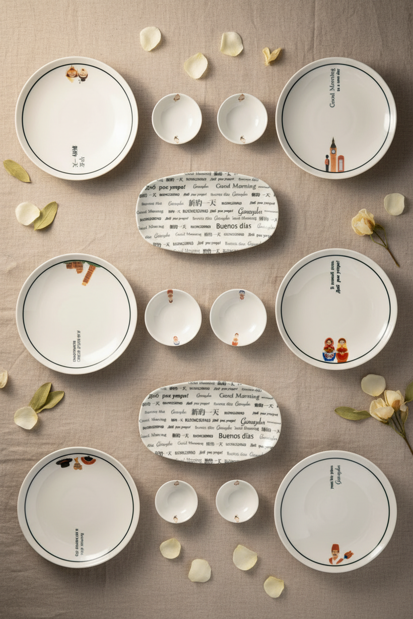 Moderna - 14 Parça Kahvaltı Takımı Morning