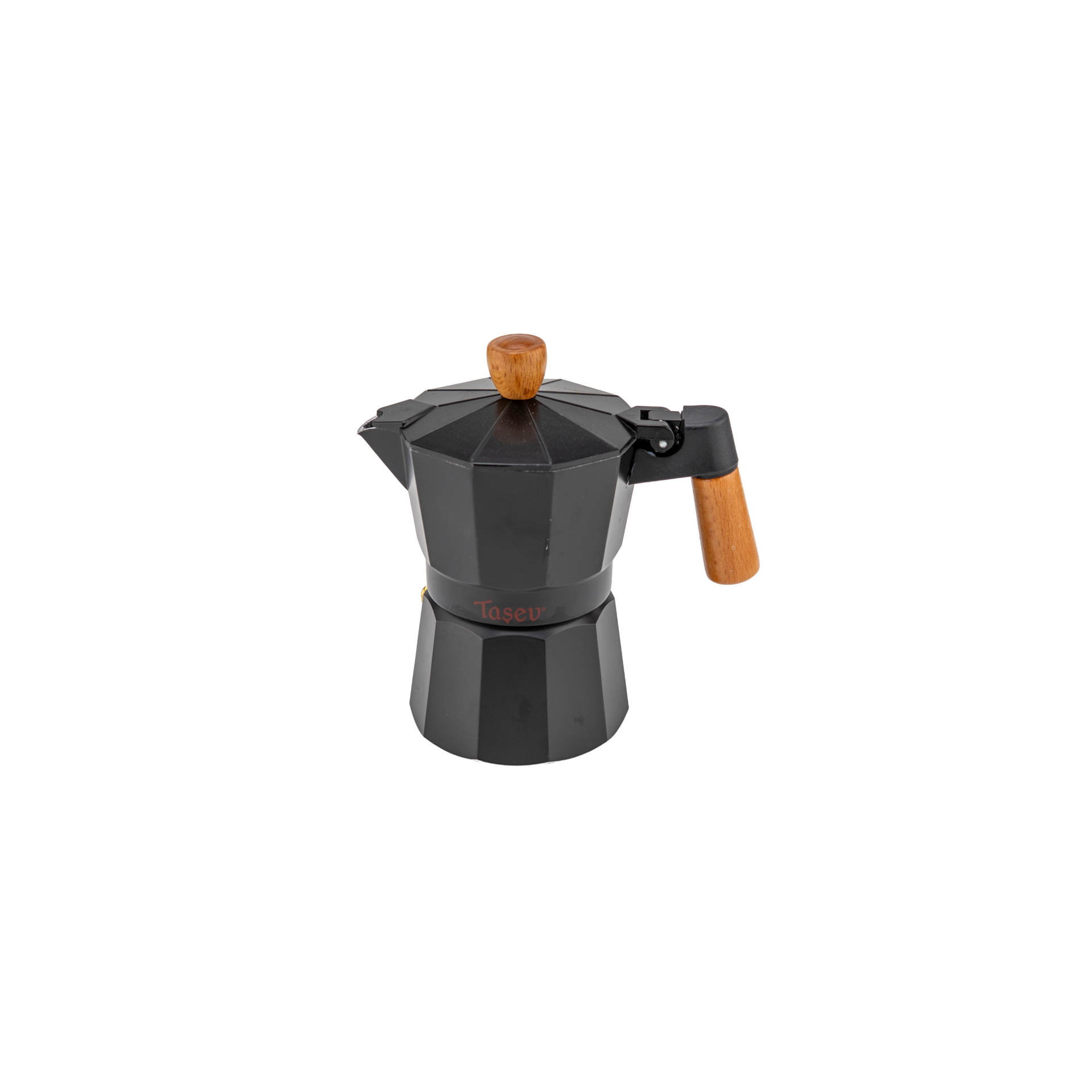 Garen - Moka Pot 3 Fincan Siyah