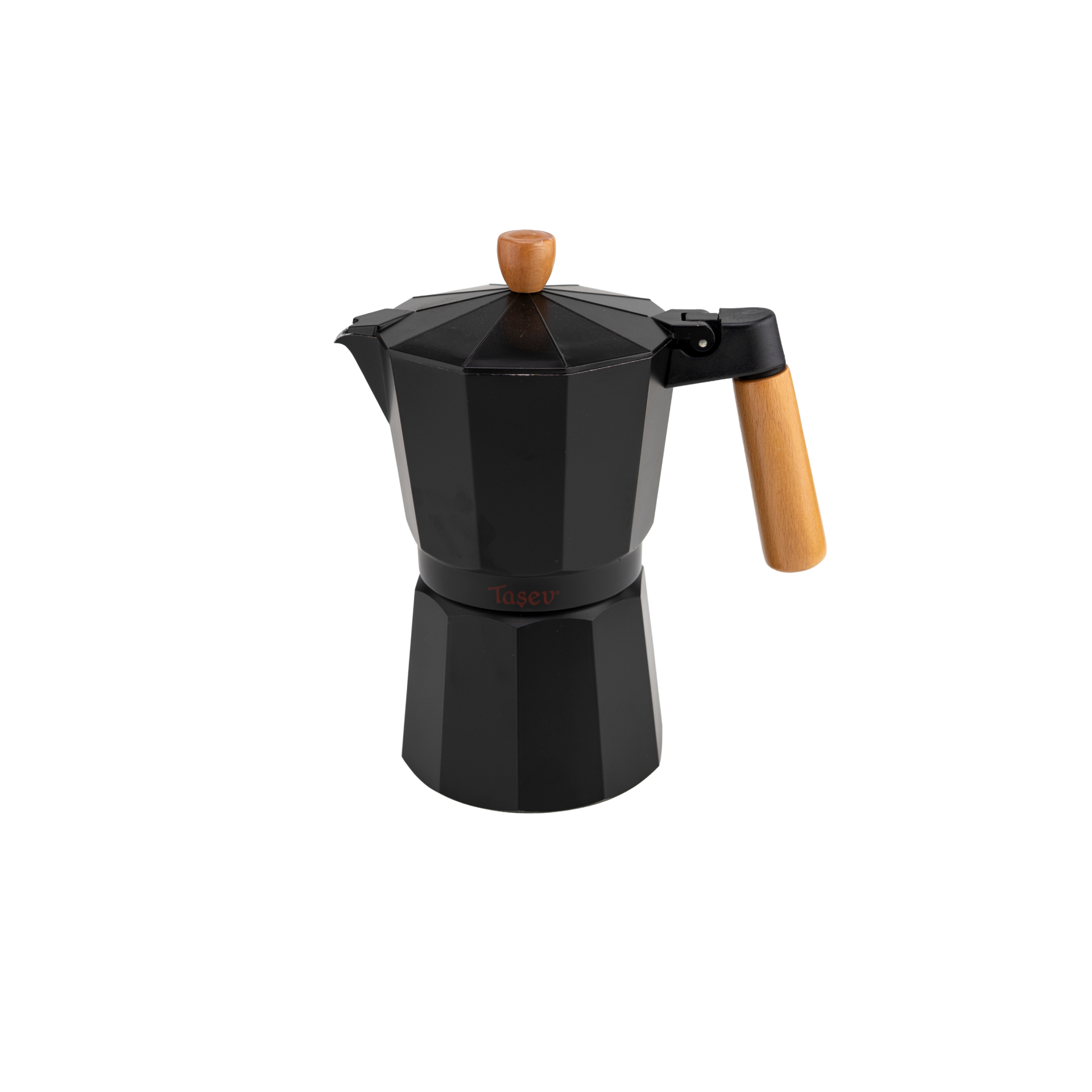 Garen - Moka Pot 9 Fincan Siyah