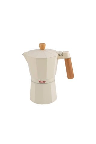 Garen - Moka Pot 6 Fincan Bej