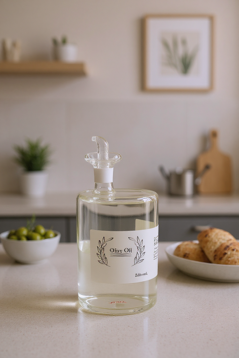 Kimera - Yağdanlık Cam Kapaklı 200ml